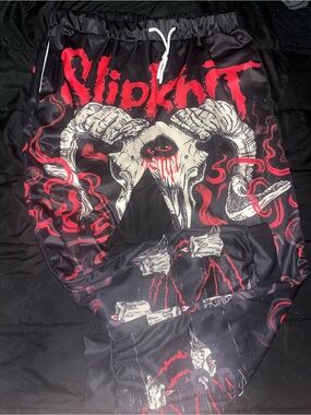Slipknot all over Graphic Black Red Skull Joggers size xxl